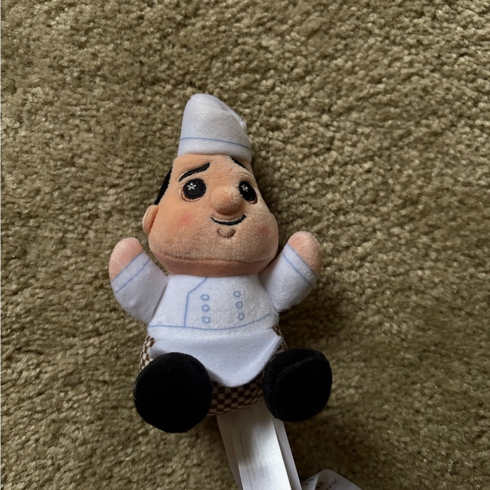 Disney Parks Wishable Ratatouille Chef Gusteau lush Toy
